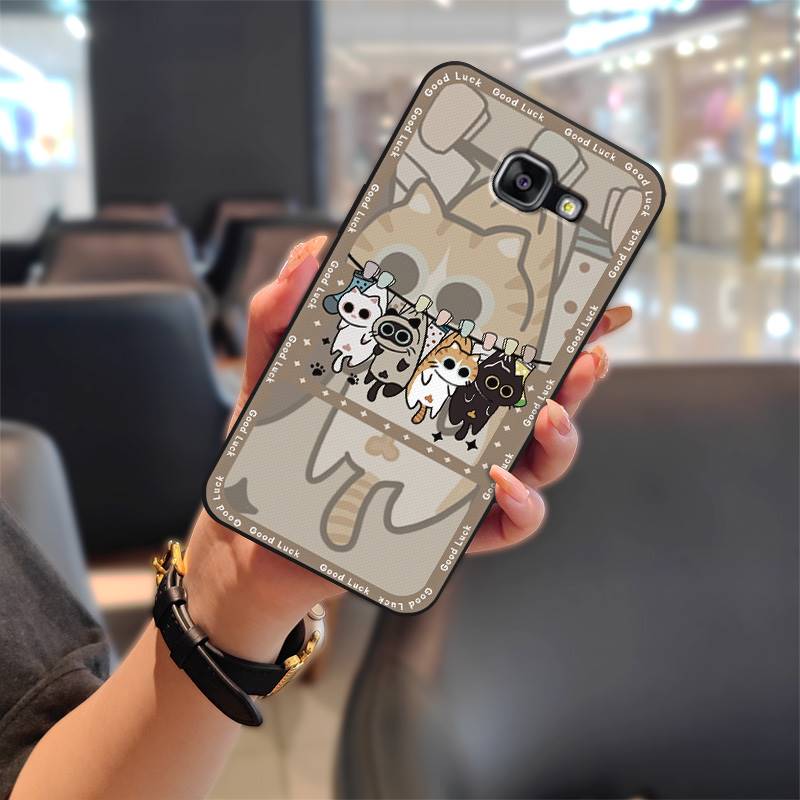 Husă Moale din Silicon Husă Telefon Pentru Samsung Galaxy A510/A5 2016/SM-A510F Desene Animate Durabilă Impermeabilă Rezistentă la Șocuri Graffiti