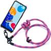 Case - E.F.CONNECTION - For Xiaomi Redmi Note 11/11S - Scratch Protection - Shockproof - Removable Lanyard