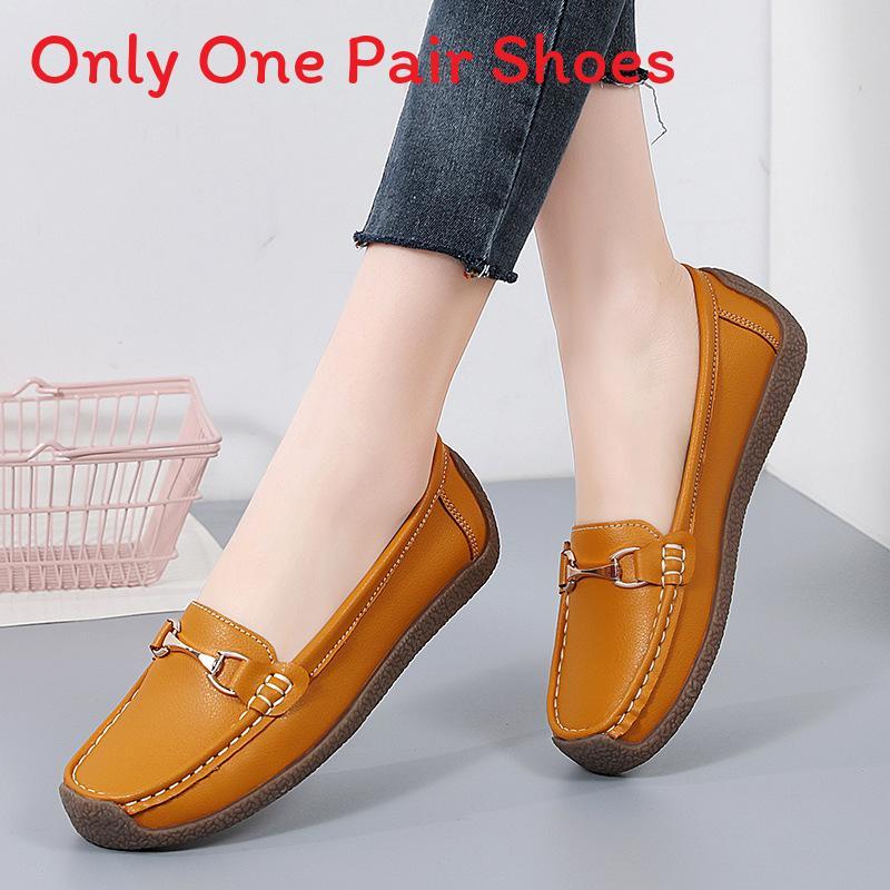 Casual Loafer Shoes For Women With Antislip Rubber Sole And Breathable Pu Insole For Daily Comfort