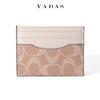 Portafoglio YADAS da Donna in PU con Monogramma Ovale e Zip Multi-Carte