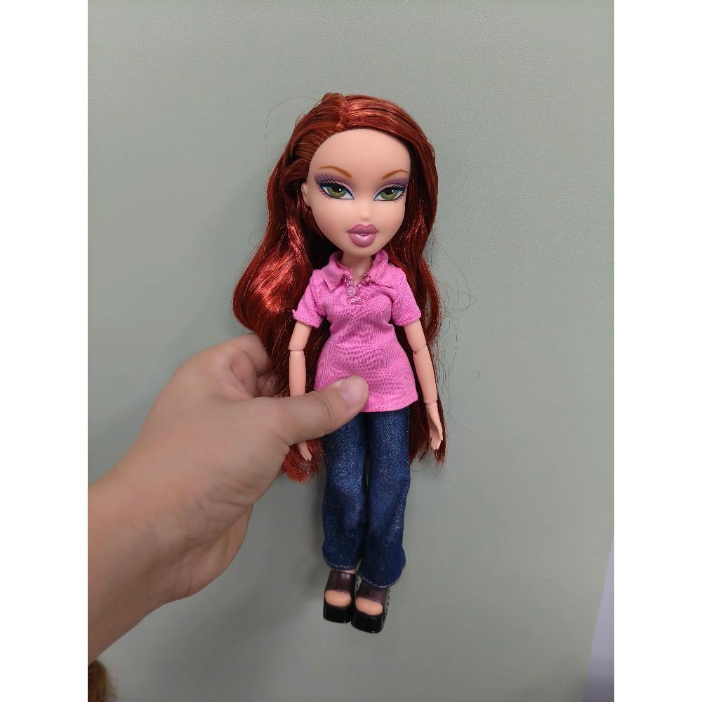 Bratz Head Body Clothes Fur Tops Coat For 30cm Doll