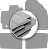Gray Car Mats For: Toyota Prius III Hatchback (2009-2011)