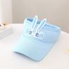 Miling Children's Rabbit Ear Visor Hat Set