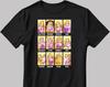 Rapunzel Moods Short Sleeve White-Black Men's / Women's T-Shirt C568
