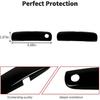 Voodonala for Challenger Door Handle Cover Trim Embellishment Fit for 2012-2025 Dodge Challenger Exterior Accessories 2pcs Black