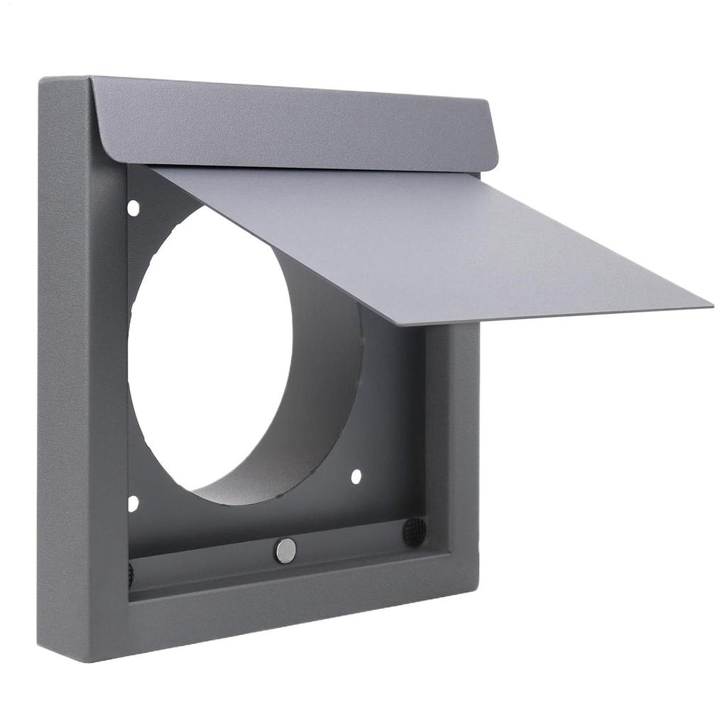 Außen-Wäschetrockner-Entlüftungsabdeckung 4 Zoll Edelstahl Maximale Luftstrom-Effizienz Abdeckung Für Belüftung Haus Außenwand Sicherheit