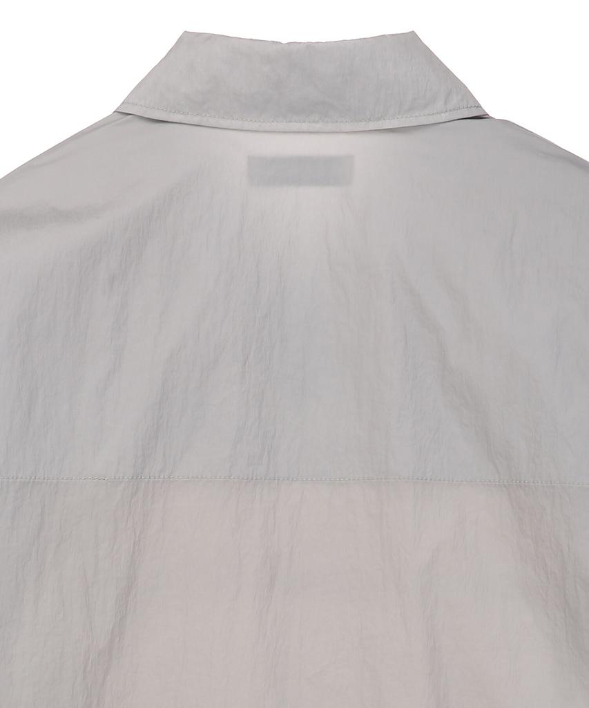Il Corso Vapor Nylon Shirt Jacket Grey