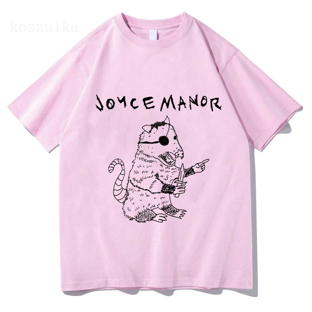 Opossum Shirt On White JOYCE MANOR Graphic Print Tshirts Unisex Streetwear Short Sleeve Cotton Men/Women T-shirt Casual Tees Top