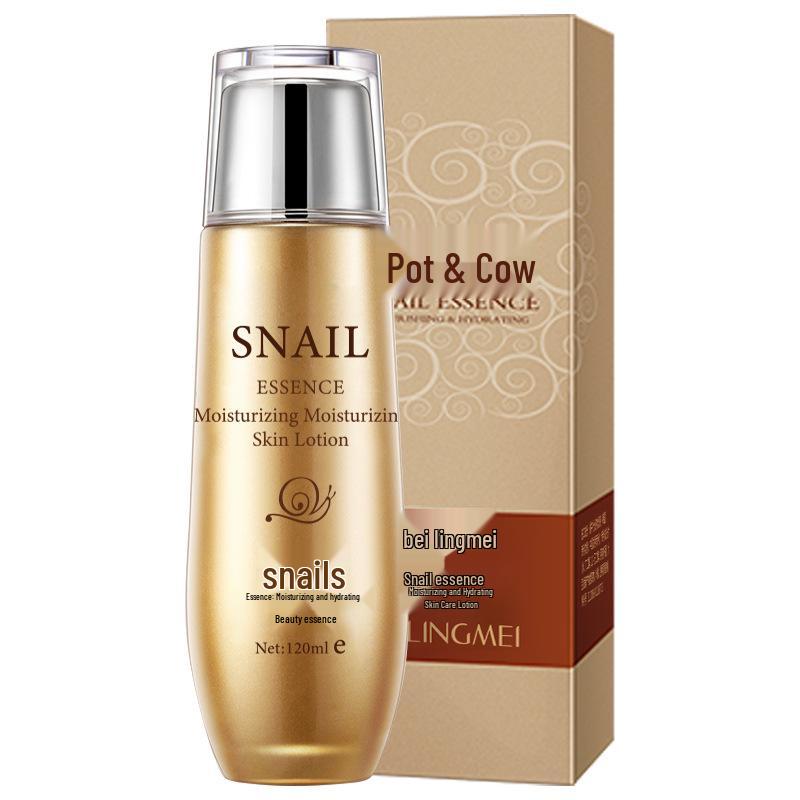 Bellamy Snail Essence Hydrating Toner & Lotion Set for Nourishing, Moisturizing, and Tender Skincare for Women