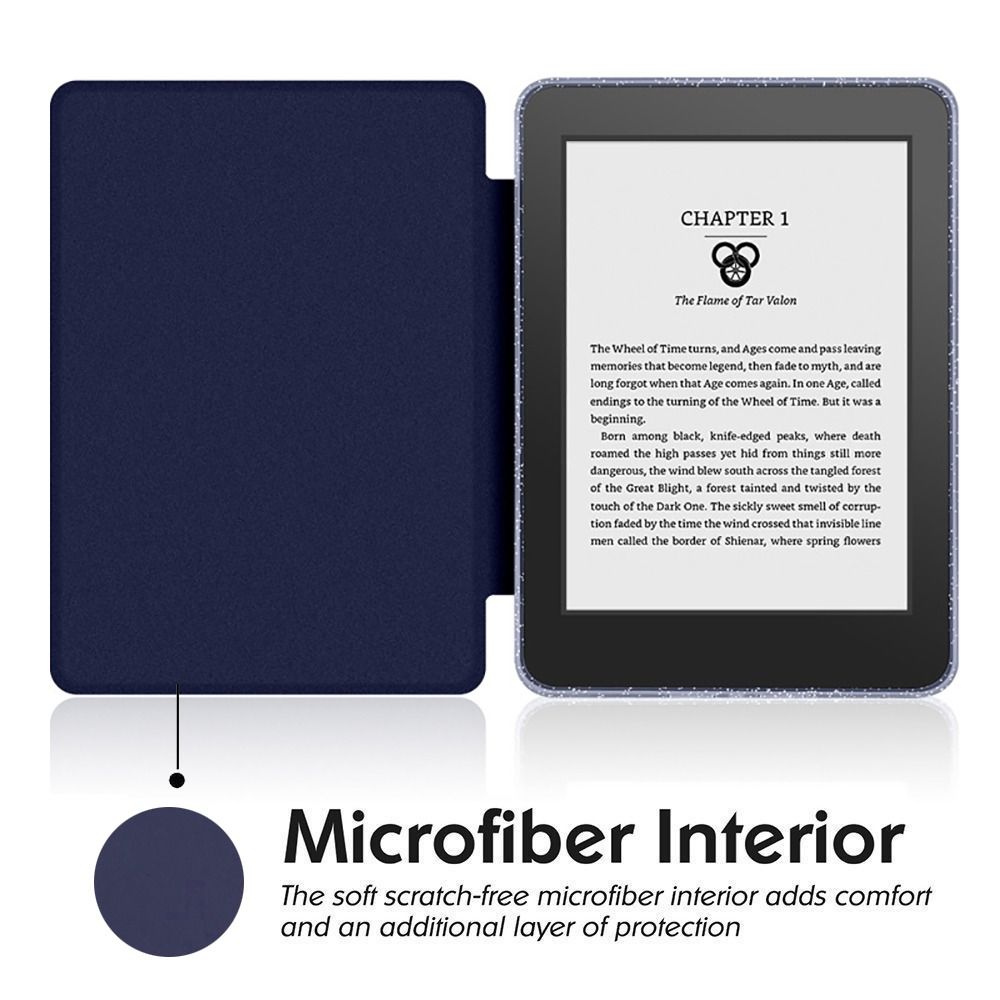 Auto Wake/Sleep Protective Case Magnetic Shockproof e-Reader Shell for Kindle 8th Generation-2016 Release (Model NO. SY69JL)