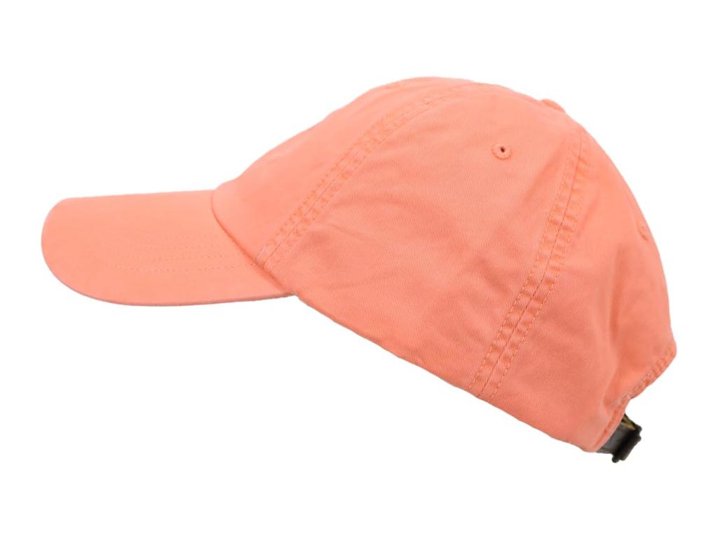 (POLO Ralph Lauren) POLO Ralph Lauren Men's Women's Multicolor Pony Embroidered Signature Pony Cap Hat 01080210 ORANGE [Used]