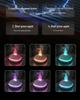 Seven-Color Simulated Flame Aroma Diffuser & Humidifier with Gradient Light