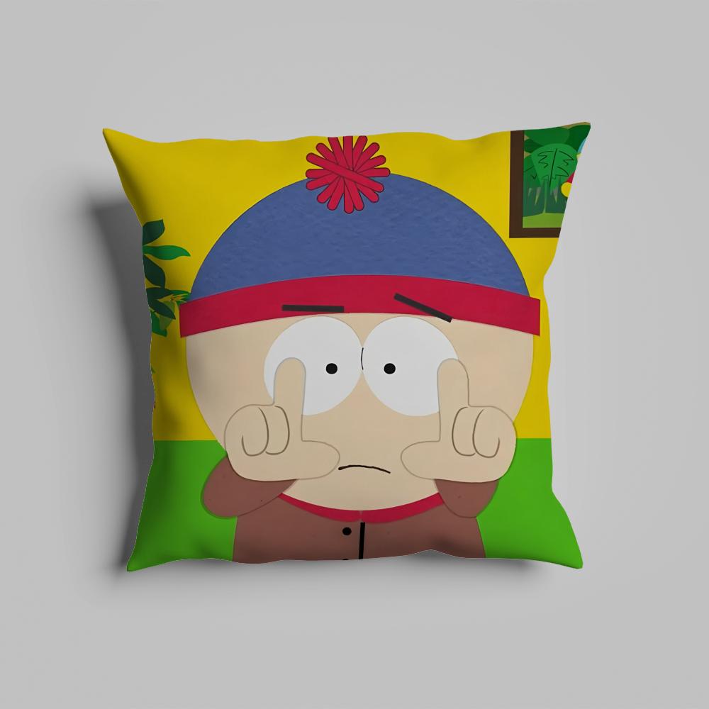 Pillow Case luxurious home office, sofa decorative Multi sized car seat cushions, pillowcases A-South Parks Cute
