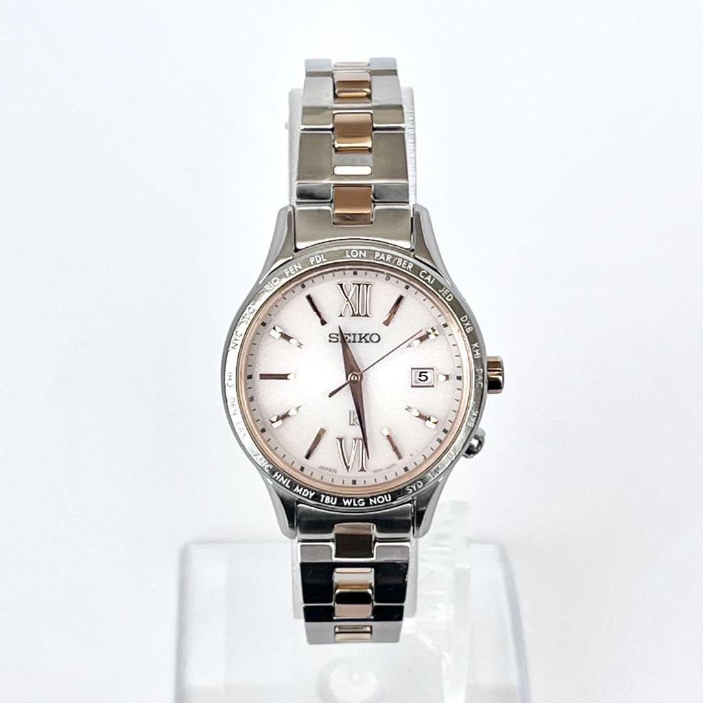 [USED] Seiko Rukia Women's Watch, Working, Radio-Controlled Solar, s2101