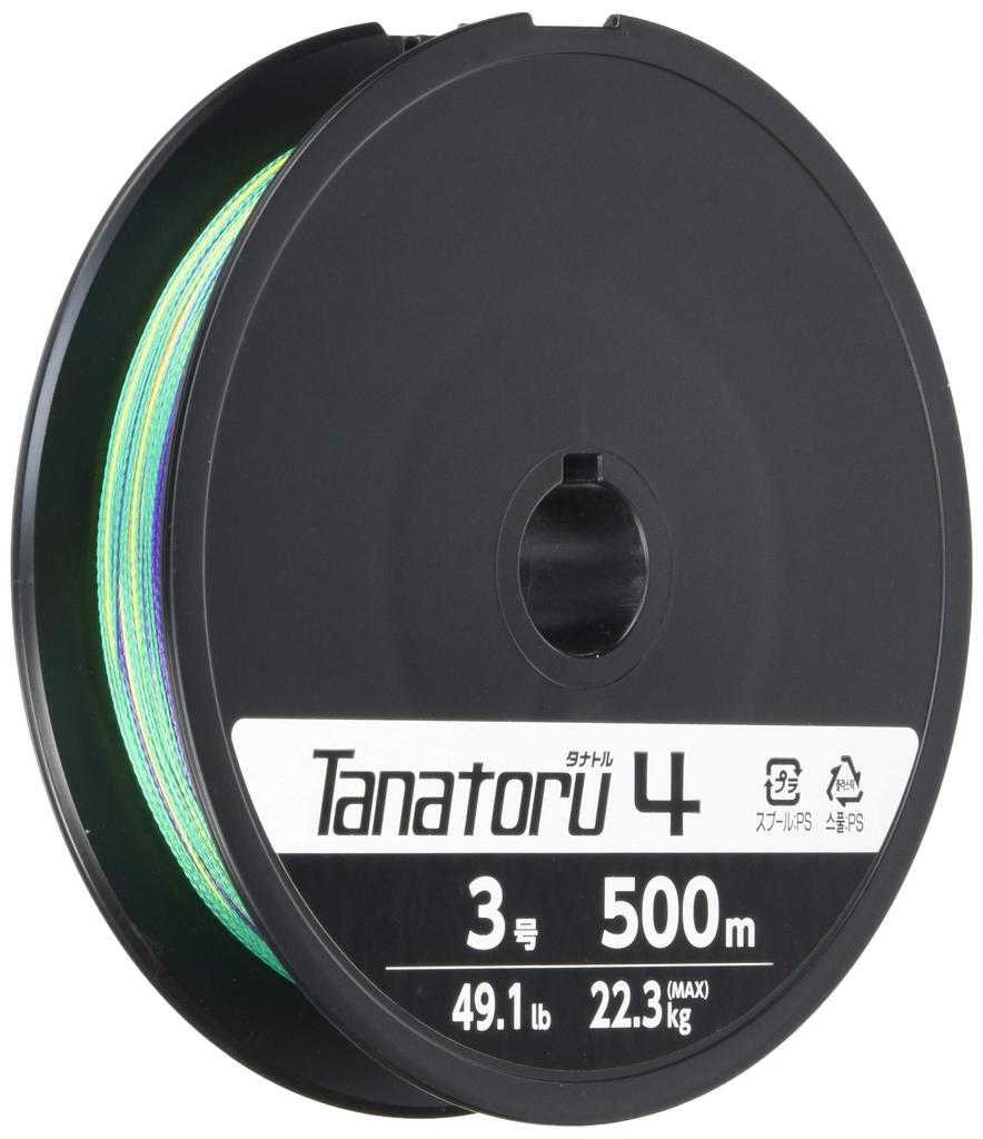 SHIMANO Tanatol 4 Fishing Line, 500m, 3.0, PL-F84S, 3-Line