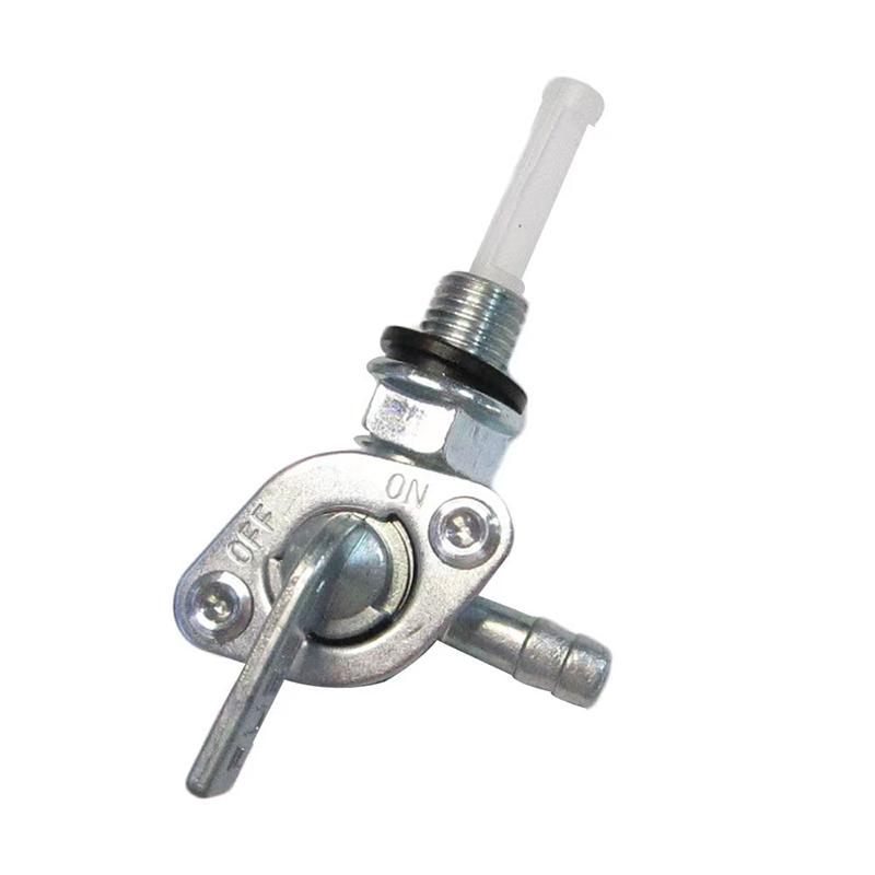 ON/OFF Universal Fuel Shut Off Valve Tap Replacement For Generator Gas Engine Tank Switch Fit 1/4" Hose Tap Fuel System 2