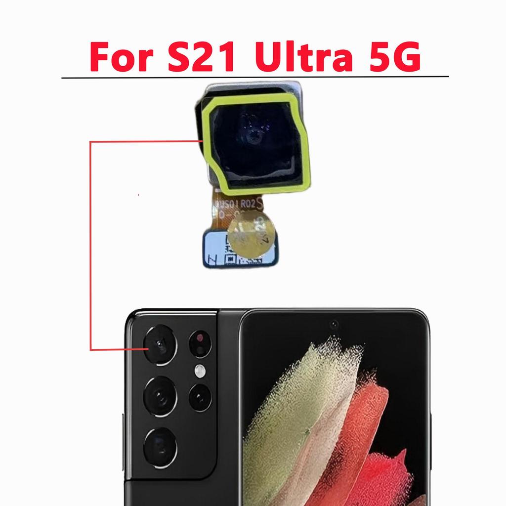 Hintere Vordere Kamera Für Samsung Galaxy S21 Ultra 5G G998B G998U Frontale Selfie Rückseite Rückseite Kamera Modul Ersatzteile