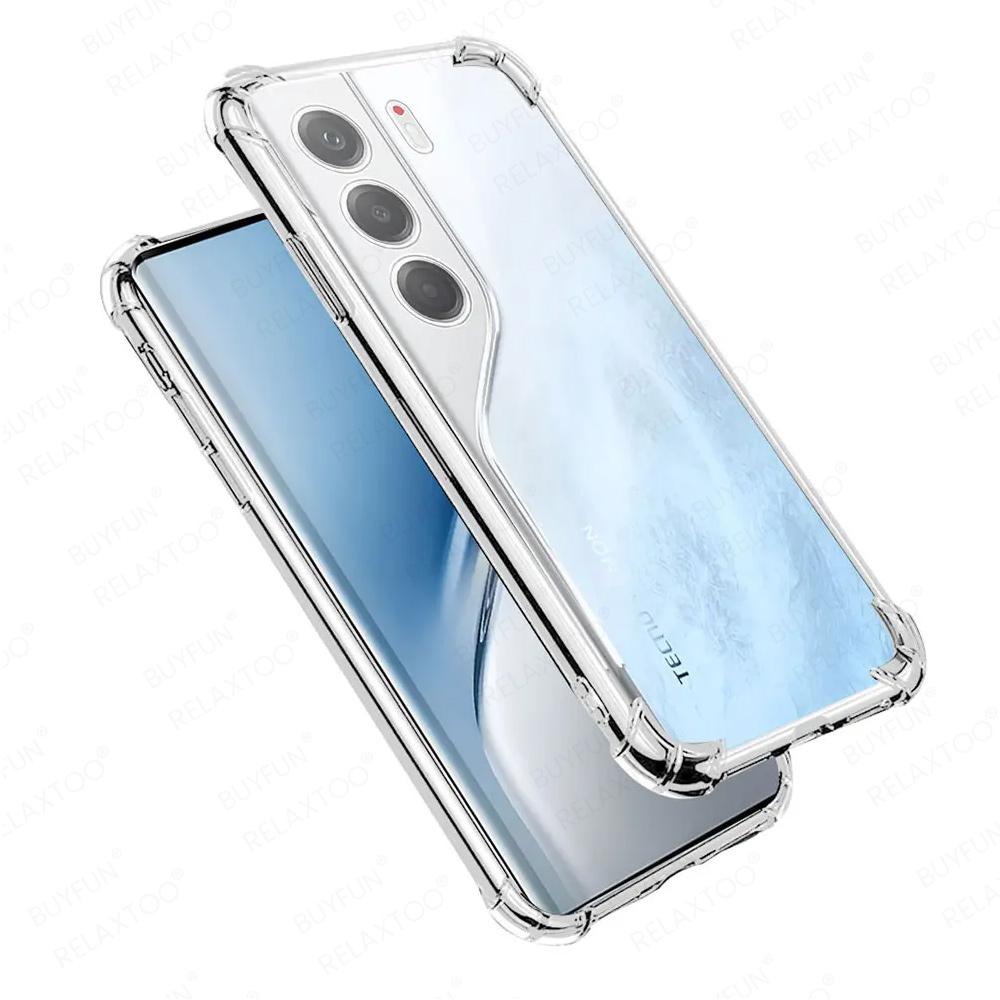 Camon 40 Pro Case Clear Silicone Cover For Tecno Camon40 Pro Camon40Pro 40Pro 4G 5G Shockproof Funda TPU Fundas Back Phone Coque