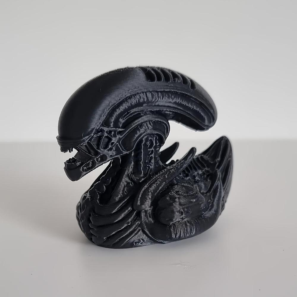 Creative Alien Series Duck Figurine, Fun Resin Decoration for Party Decorations, Unique Desktop Display Accessory