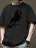 Summer Cool Men's T-shirts made of 100% cotton  New style  casual and loose short-sleeved  fashionable