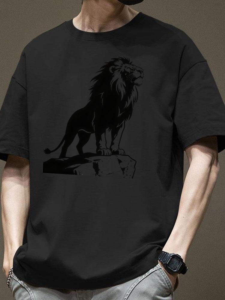 Summer Cool Men's T-shirts made of 100% cotton  New style  casual and loose short-sleeved  fashionable
