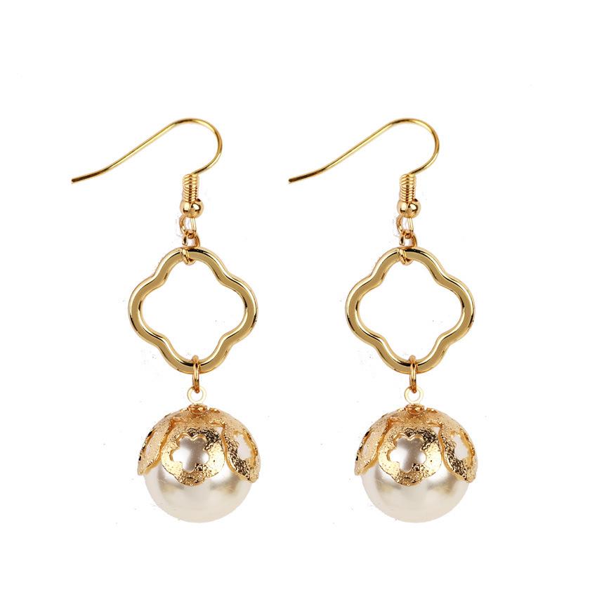 Buy Fashion Jewelry Women's Pearl Pendant Earrings Gift at affordable