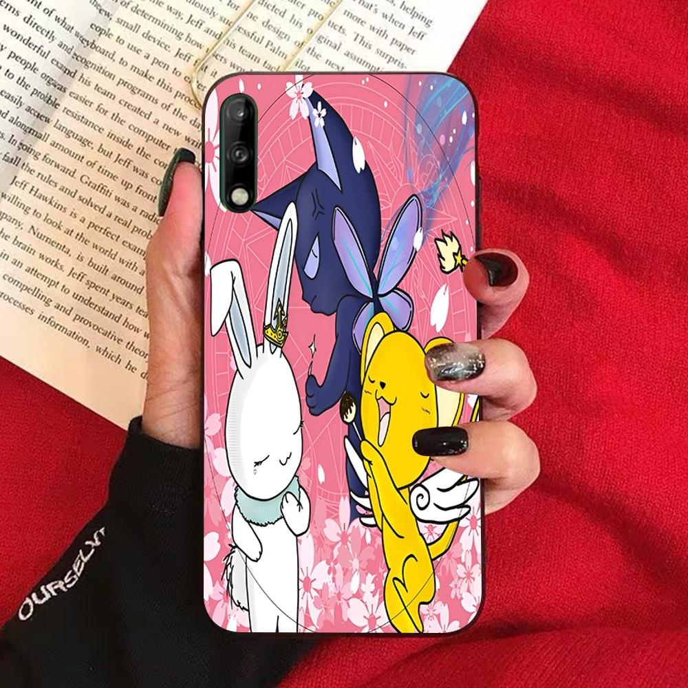Sakura Card Captor Phone Case For Huawei Honor 10 lite 9 20 7A 9X 30 50 60 70 pro plus Soft Silicone Cover