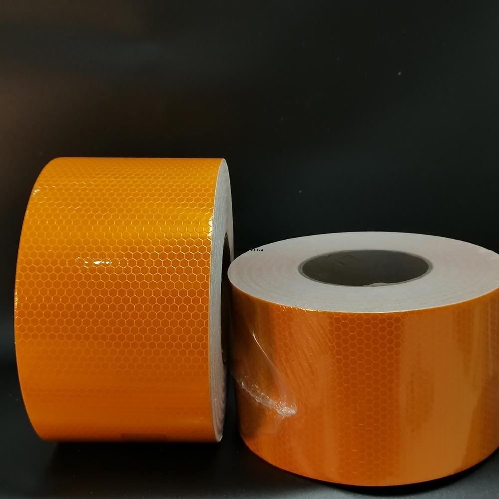 10cm*5m Waterproof Reflective Tapes Self-Adhesive White Red Fluorescent Yellow Outdoor Safety Caution Reflector Stickers For Car