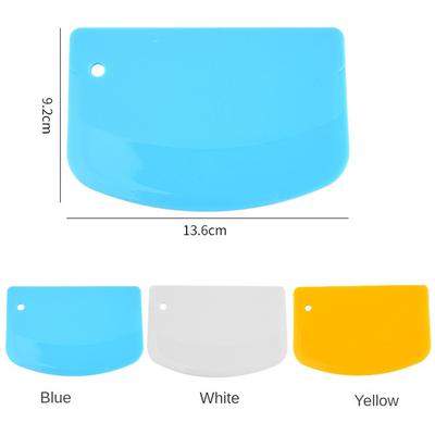 1/5PCS Cake Cream Spatula Good Temperature Resistance Easy To Clean Baked Bread Plastic Household Products Smooth Edge Spatula