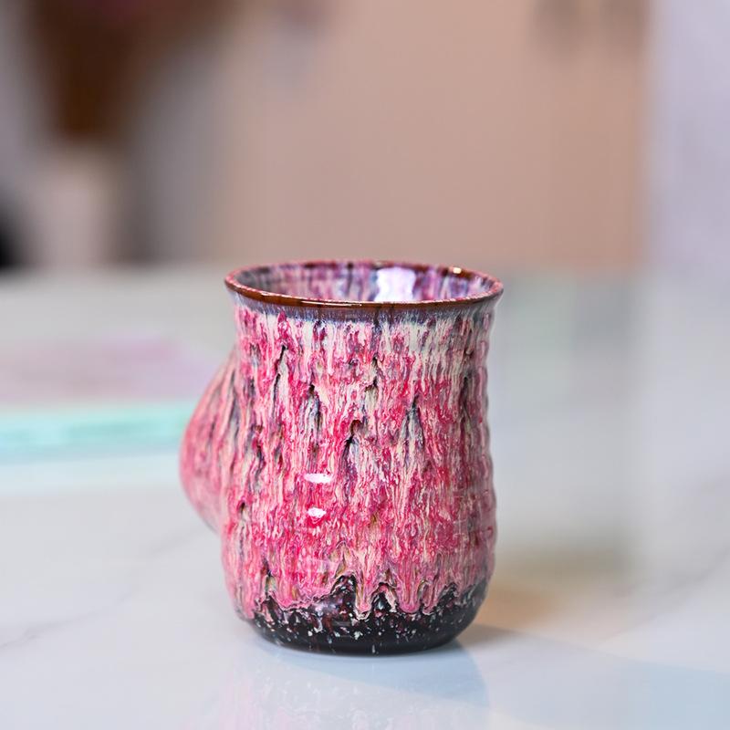 Increase Kiln Capacity, Water Cup, Ceramic Cup, Wind Cup, Household Latte Ceramic Hand Warmer Cup