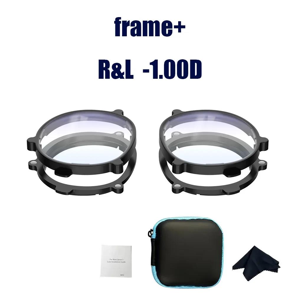 Magnetic Lens for Quest 3 Eyeglass Frames Anti-Blue Light Optical Lenses Protection VR Accessories for Oculus/Meta Quest 35
