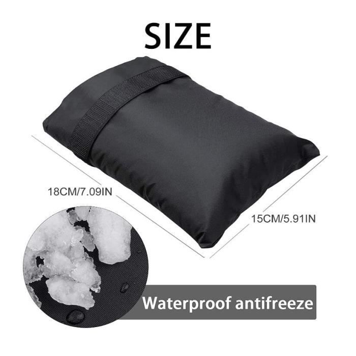 Protective Cover for Outdoor Faucet - Covers - Black
