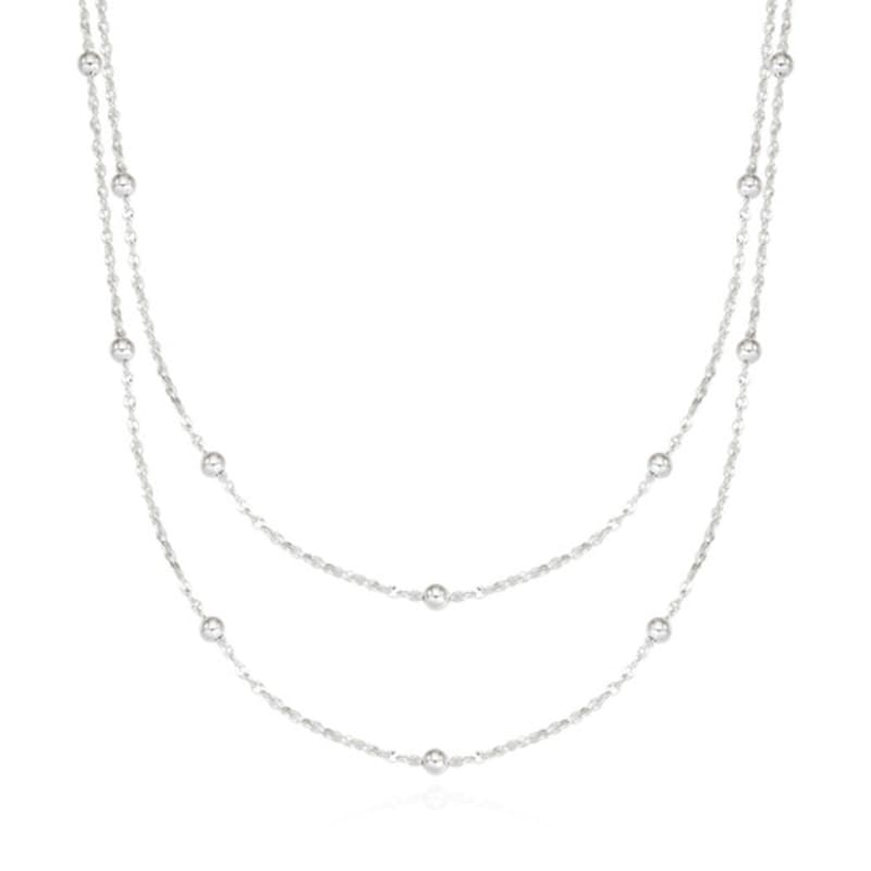 engbrox Crush Ball Layered Necklace