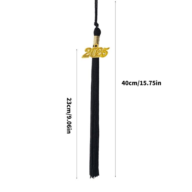 2025 Graduation Hat Tassels Charm Graduation Gowns Hat Decoration Tassels For University And School Graduates