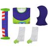 Toy Story Buzz Lightyear Cosplay Costume, Cartoon Doll Stage Performance Halloween Full Set
