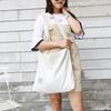 Cloth Stay Organized With Large Capacity Canvas Tote Bag For Busy Women Practical Gifts Shoulder Bag