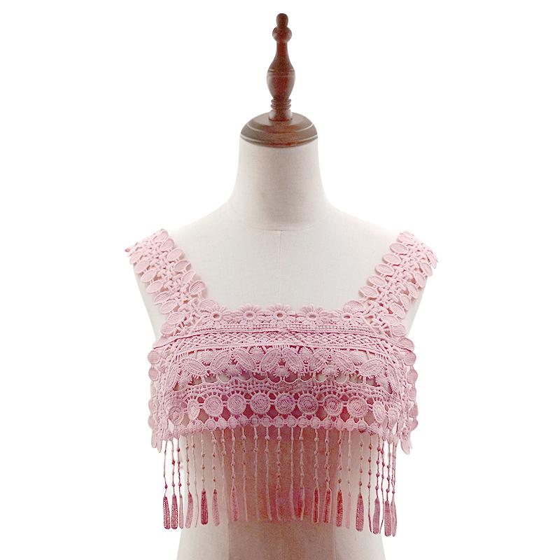 Water-Soluble Lace Collar, Milk Silk Embroidered Corsage, Hollow Embroidered Beard False Collar Diy Lace Accessories