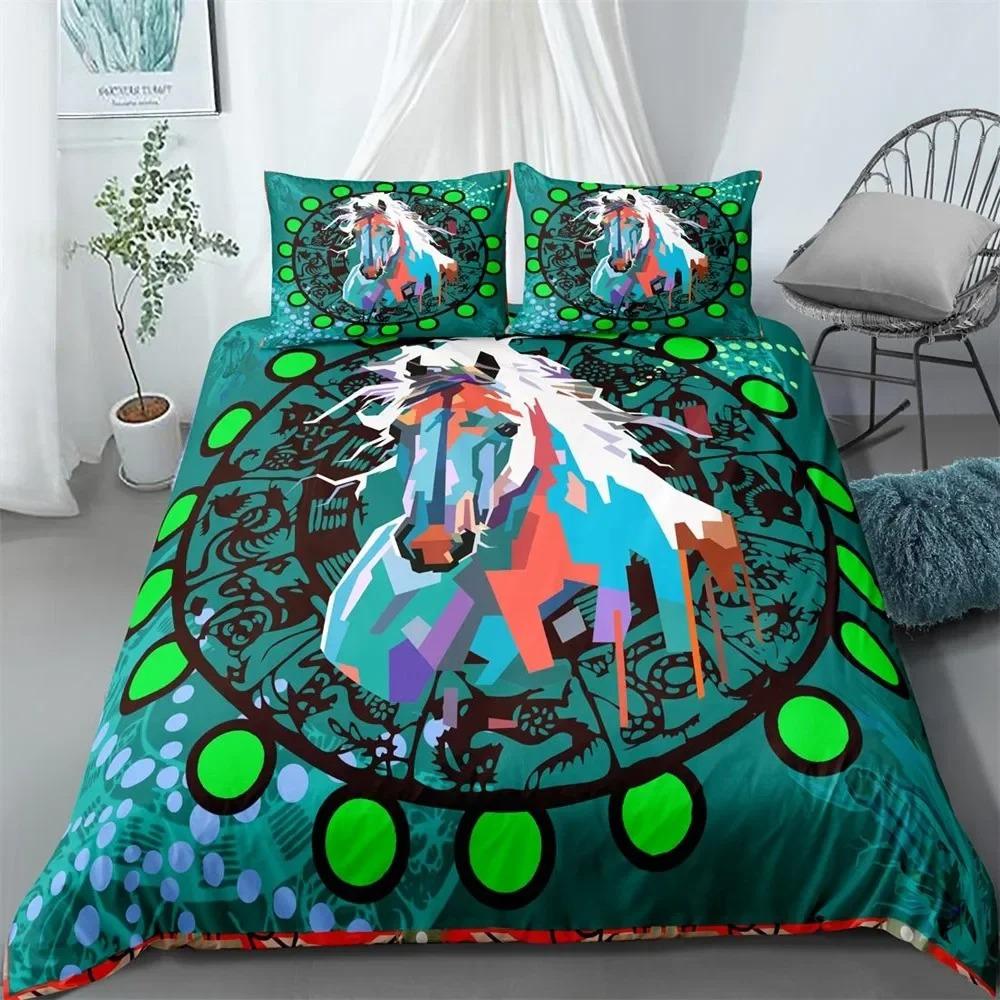 

For Constellation Lover - Constellation Duvet Cover Set Aries Galaxy Theme Twin Bedding Set King Size Polyester Quilt Cover 70x133cm 2pcs