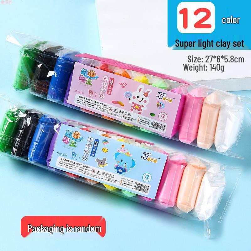 

Набор для развивающего творчества: 24-цветная сверхлегкая моделирующая глина для младших и старших классов Standard