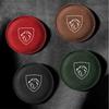 2pcs Car Coaster Suede Water Cup Anti Slip Pad Cushion For Peugeot 2008 208 3008 408 107 308 206 207 408 307 Accessories valveY