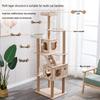 Tomigigi Multi-Level Cat Tree with Condo & Scratching Posts
