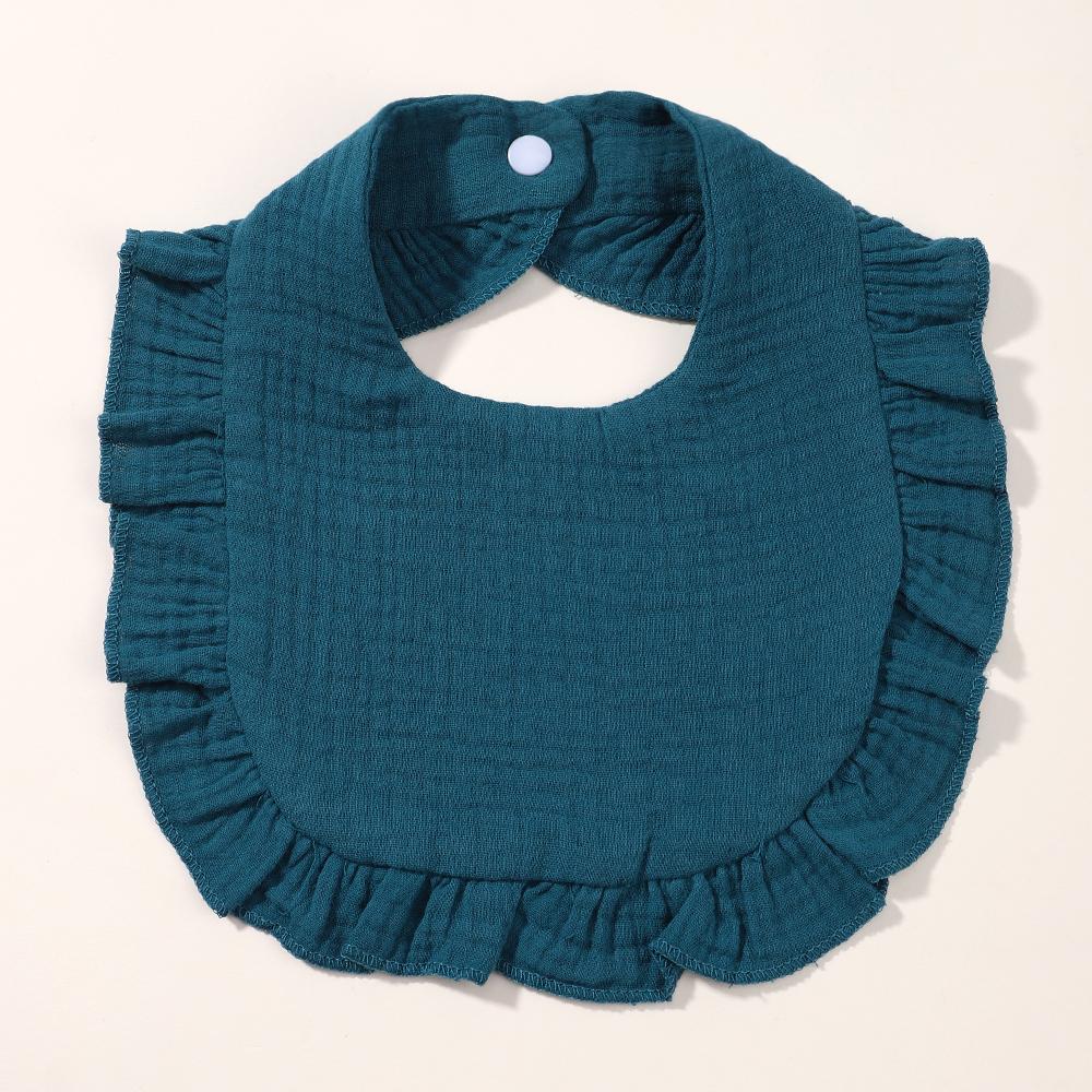 Neugeborenen Lätzchen Säugling Spucktücher Babysachen Füttern Sabber Lätzchen Bandana Spucktuch Kleinkind Rüschen Einfarbiges Lätzchen Babyzubehör