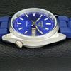 AUTOMATIC VINTAGE SEIKO 5 REFURBISHED JAPAN MENS BLUE COLOR DIAL WATCH a440536-4 Sk-a440536