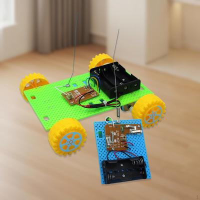 RC Car Toy Science Kits Model Building Developing Stem Handmade Vehicle 3D Puzzles