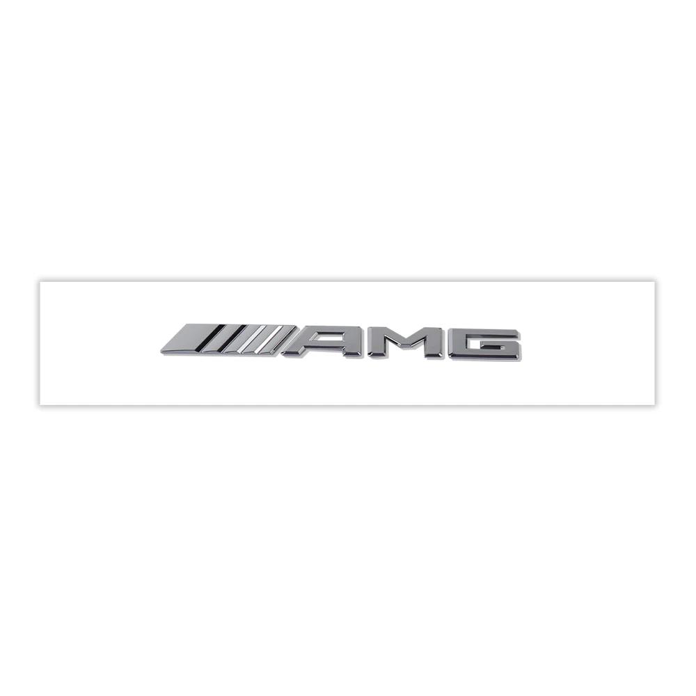

GLC GLB 1pc 3D ABS Car Rear Trunk Badge Decal Letters Sticker For Mercedes Benz AMG A B C E G CLA C63 C63S E53 GT SLK W176 W177 1PC-For AMG