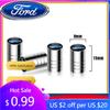 New 2026 Car Sticker For Ford 4pcs Metal Car Styling Wheel Tire Valve Air Stem Cap Covers For Ford Ranger Focus Kuga Mustang S-M