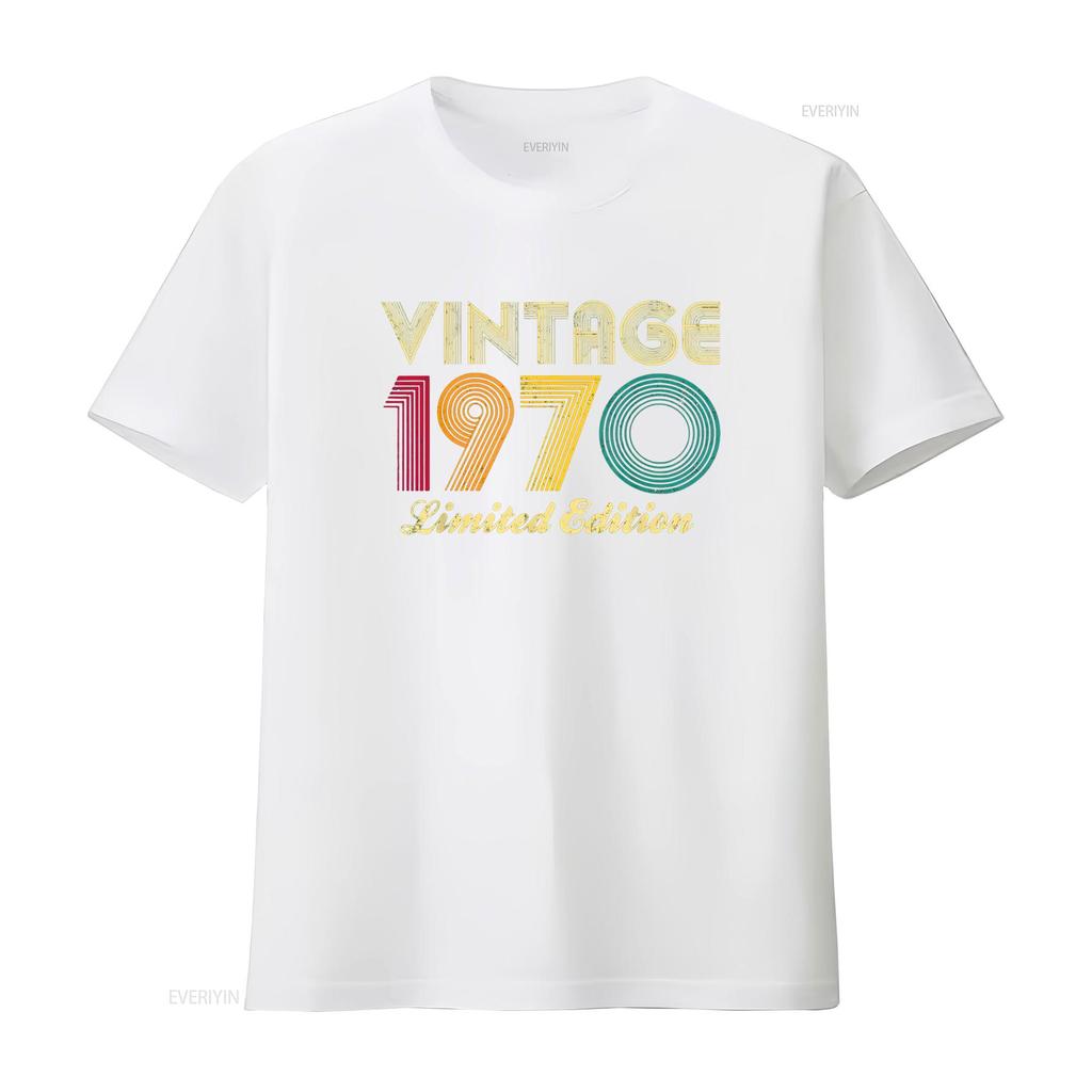 53rd Birthday Vintage 1970 53 Years Old Retro T Shirt vintage Washed fashion streetwear Stylish Soft graphic designer clothes