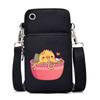 Casual mobile phone bag cute printing new messenger bag Korean version versatile small bag vertical change bag