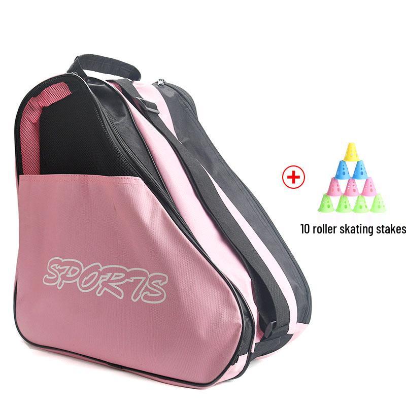 Professional Skating Bag for Kids & Adults - Inline Skates Ice Skates Storage, Breathable, Single Shoulder Design