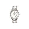Standard Enticer Series 50M Waterproof Sports Business Quartz Movement Stainless Steel Strap Watch Women Watches White LTP-1302D-7A1V